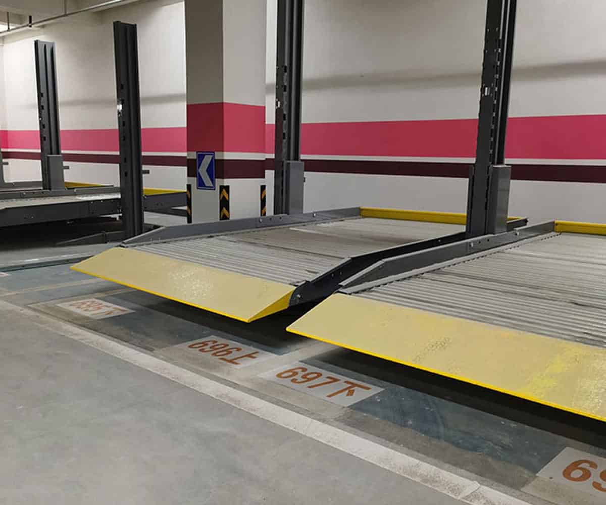 永登二層升降平移立體停車位租賃