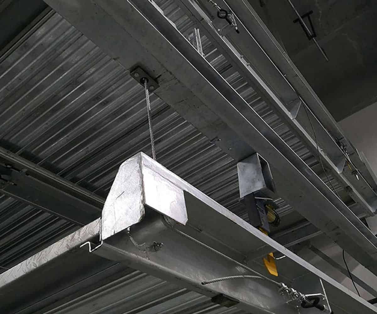 成縣兩層升降機械車庫過驗收