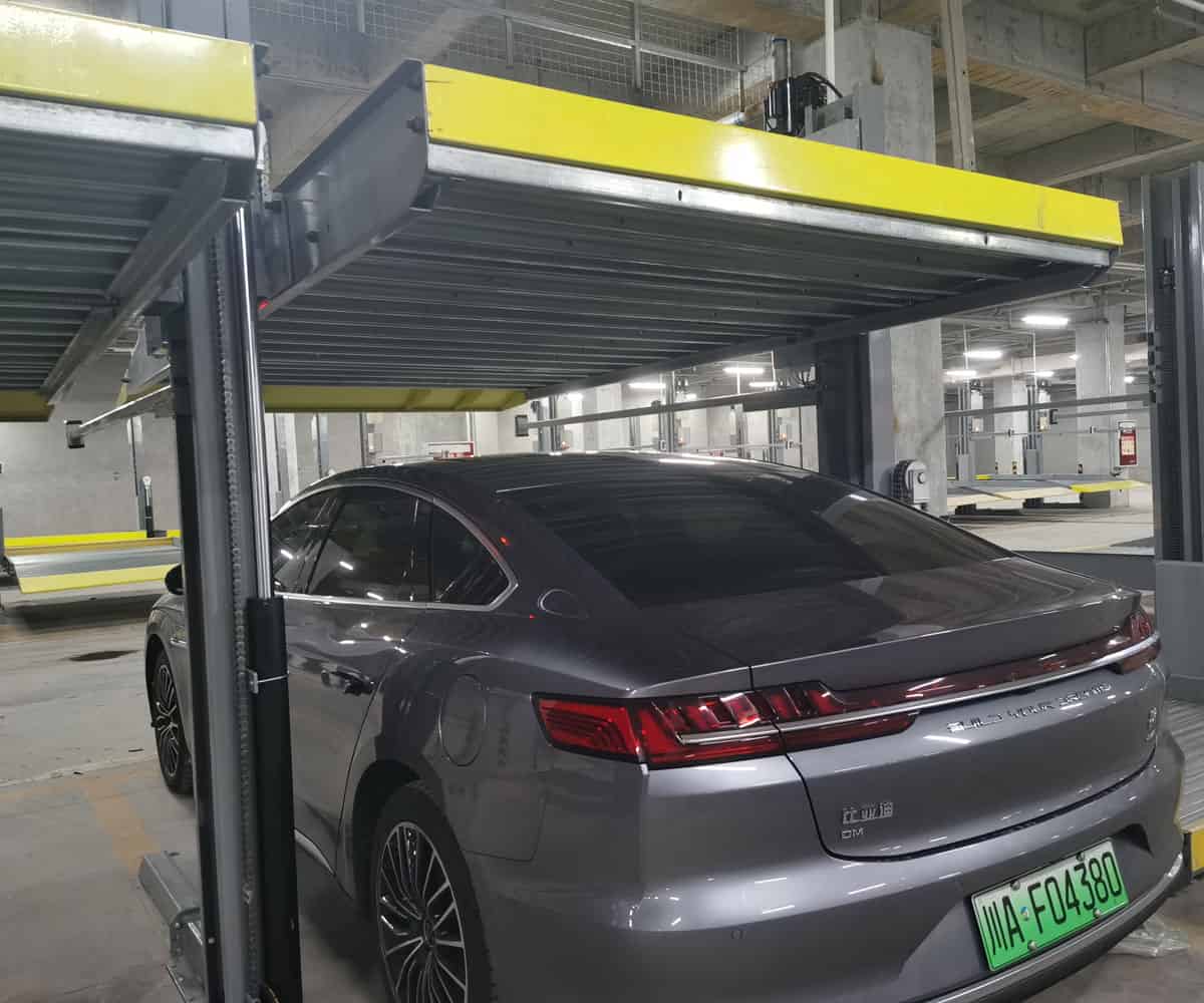 船山二層簡(jiǎn)易式機(jī)械式停車庫過驗(yàn)收