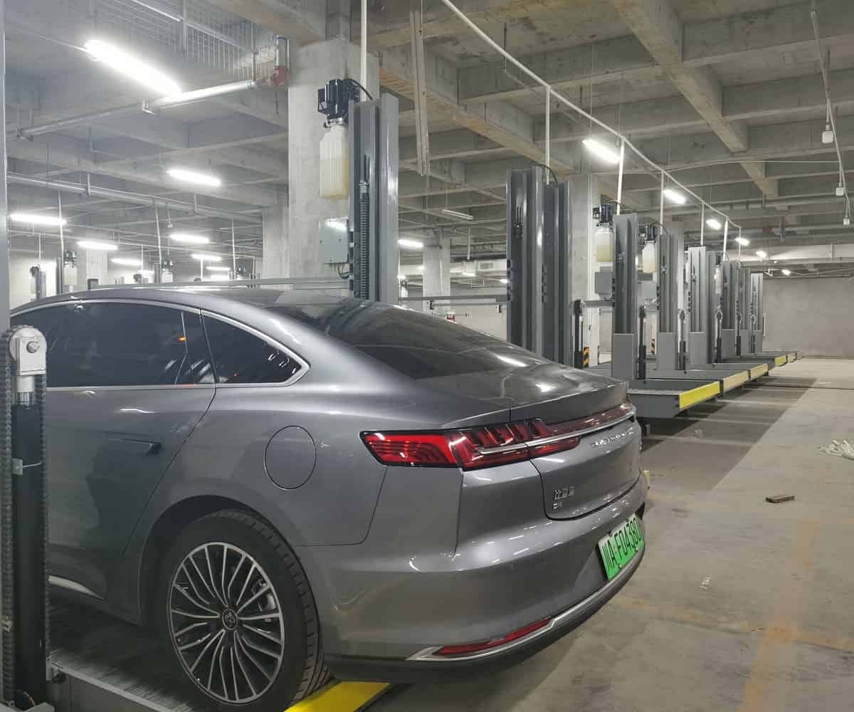 通江簡易升降停車立體車庫安裝