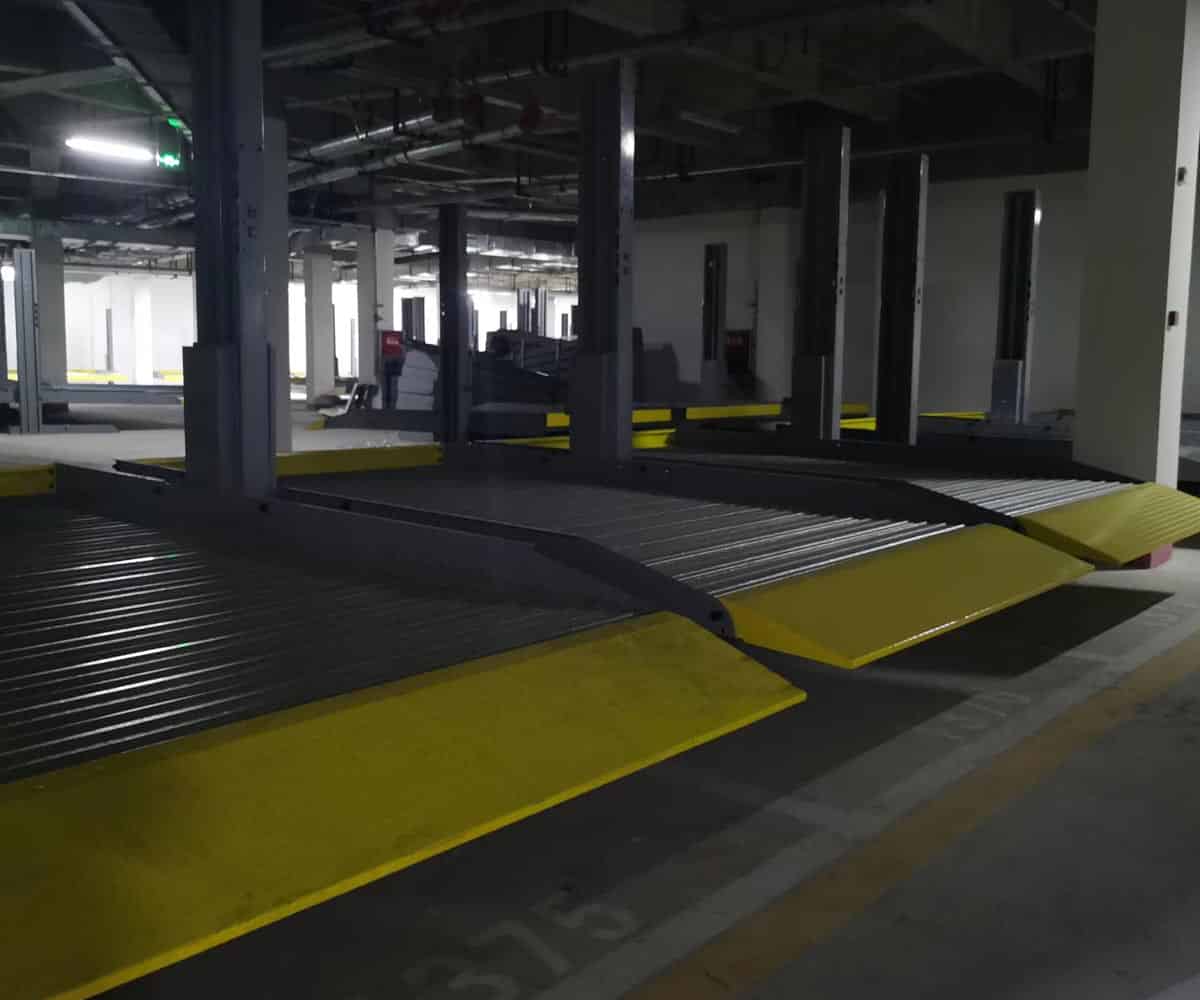 崆峒雙層升降橫移式立體停車位改造