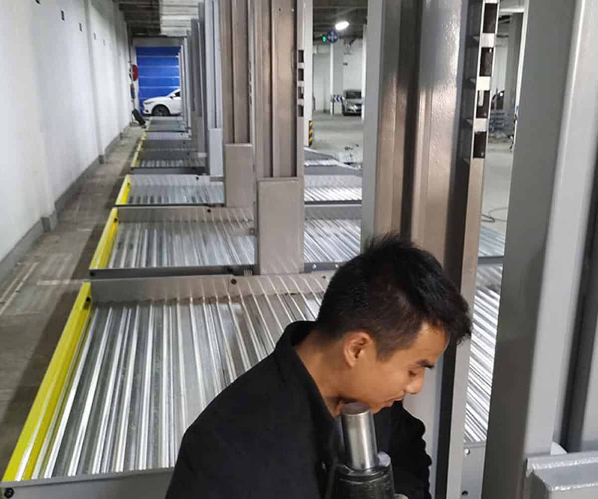 永登升降橫移類立體停車位安裝