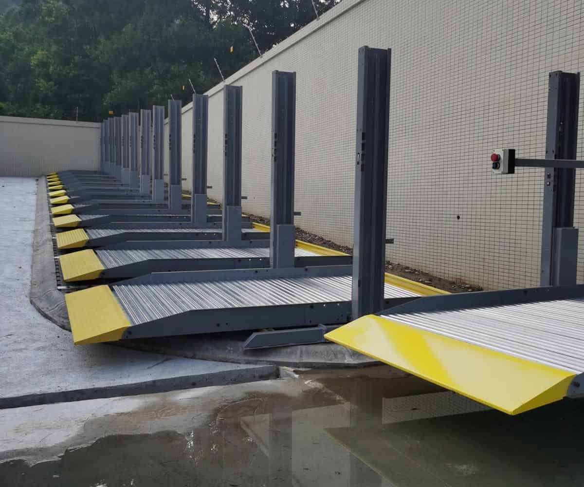 壤塘兩層升降橫移機(jī)械車位租賃