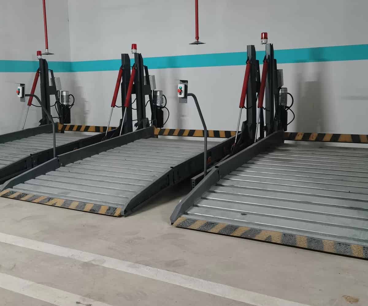 通江四柱簡易升降機械式停車位