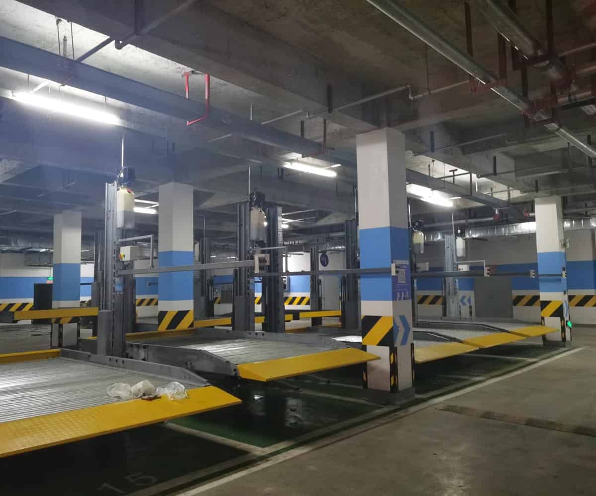 崆峒地下室雙柱簡(jiǎn)易類機(jī)械車位