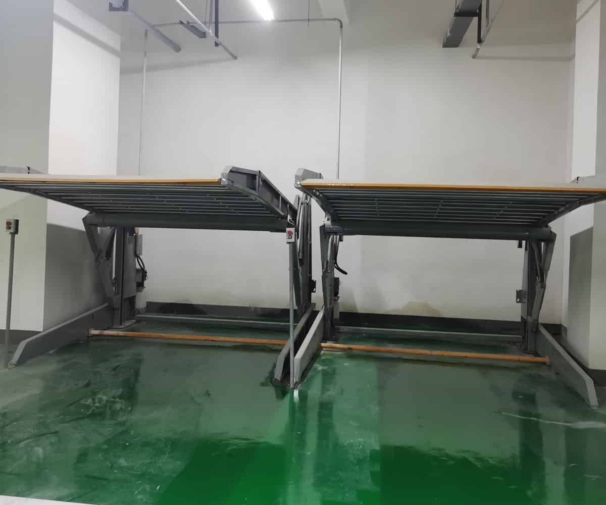 通江地下室俯仰機械式立體停車設(shè)備