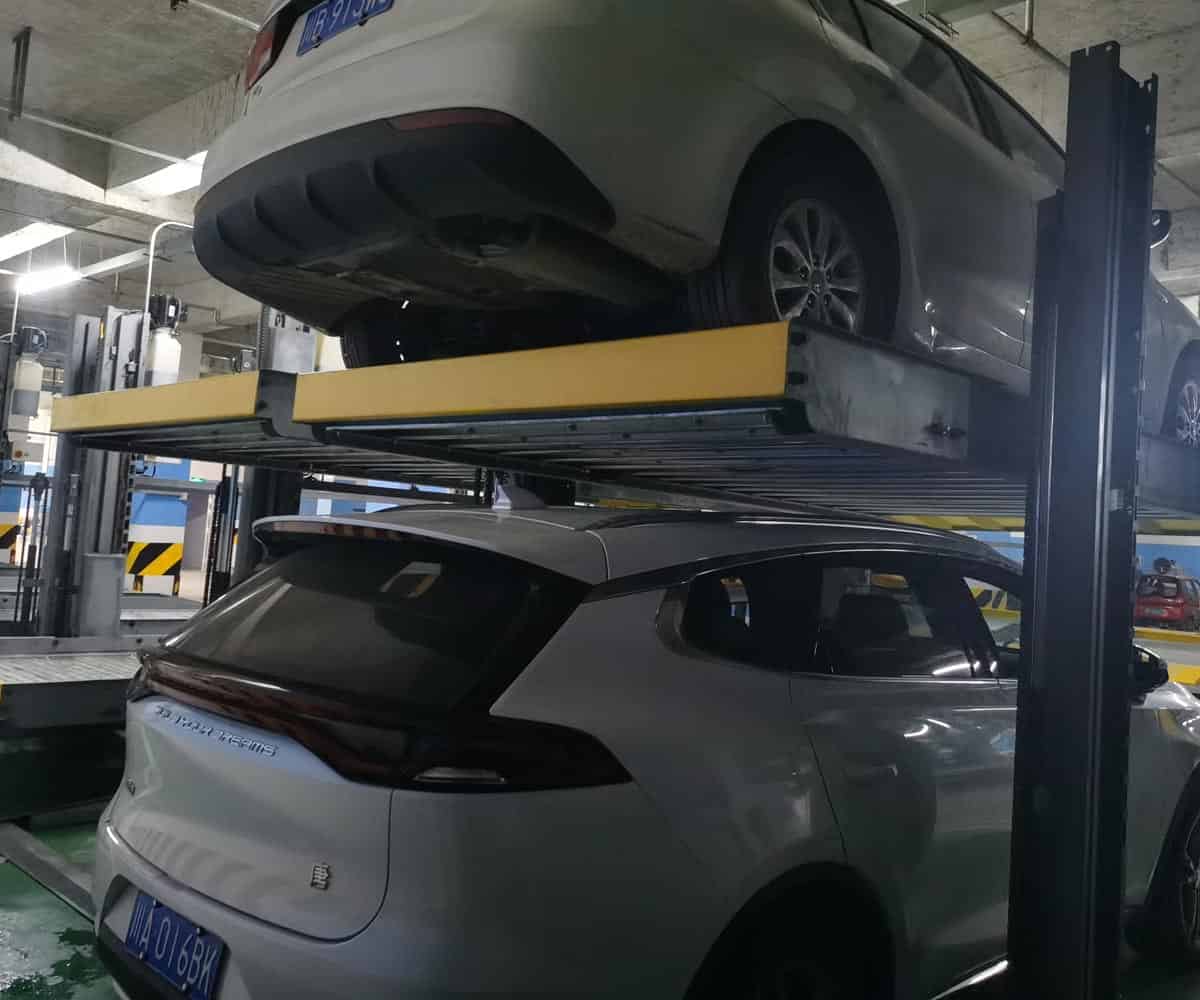 武威地下室2層簡易升降機械停車場