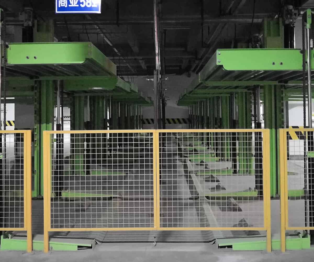 長寧小區(qū)二層簡易類機械式停車位