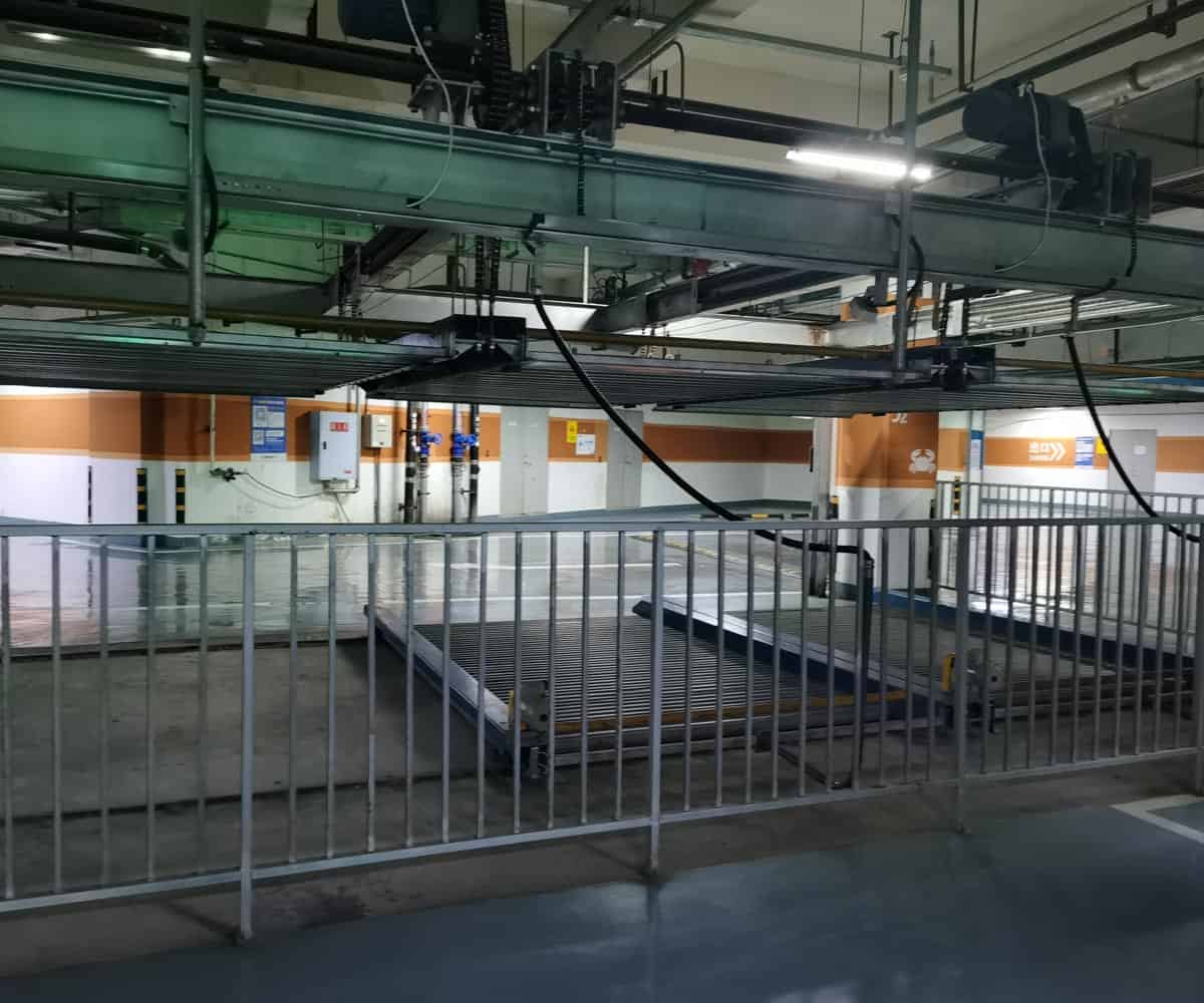 崆峒負(fù)一正一地坑PSH2D1二層升降橫移機(jī)械式立體車庫(kù)設(shè)備