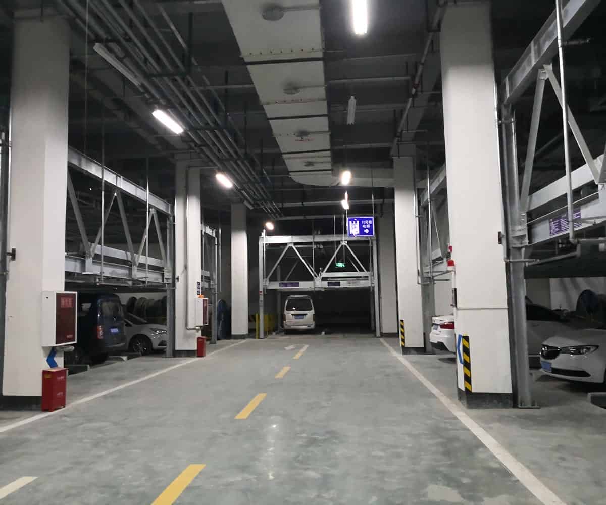 會(huì)東負(fù)二正二地坑式PSH4D2四層升降橫移機(jī)械式立體車庫設(shè)備