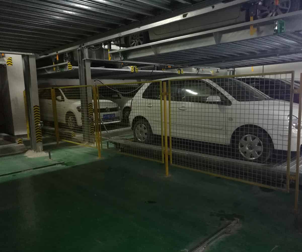 崆峒二層升降平移停車立體車庫(kù)